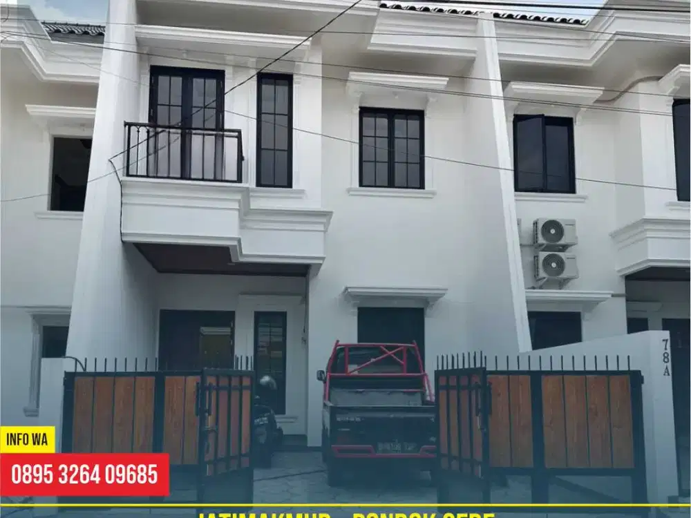Rumah Dijual MURAH Di Jatimakmur Pondok Gede Bekasi American Classic [AR073]