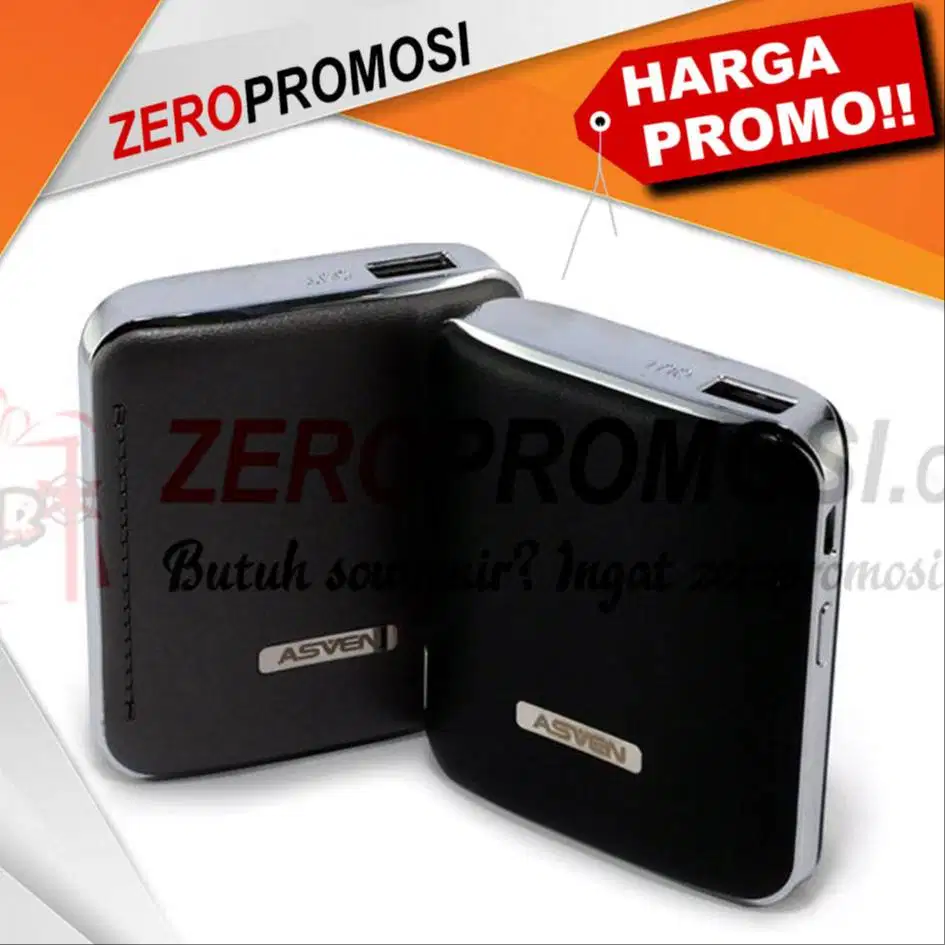 Souvenir Promosi Premium Powerbank Arden Compact 5200mAh kode P52PL15