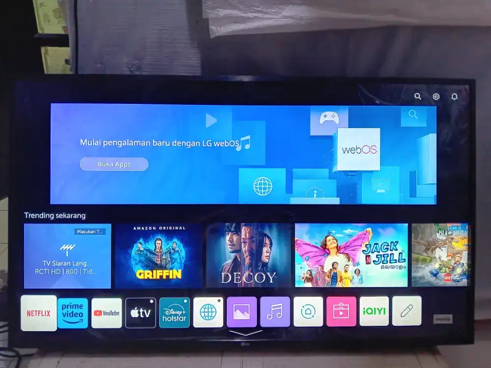 Tv LG 60 inch smart UHD 4k