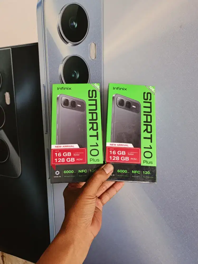 [ Fast respon WA ] Infinix Smart 10 Plus NFC 8+8/128 Garansi 1thn