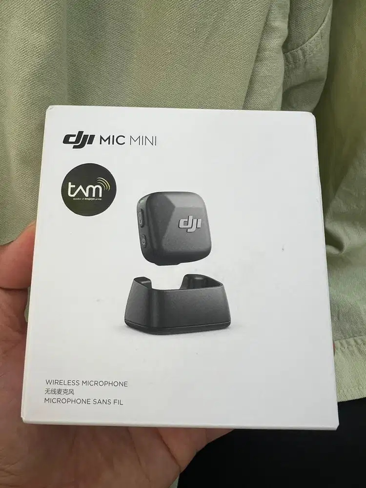 DJI MIC MINI Microphone wireless TAM baru