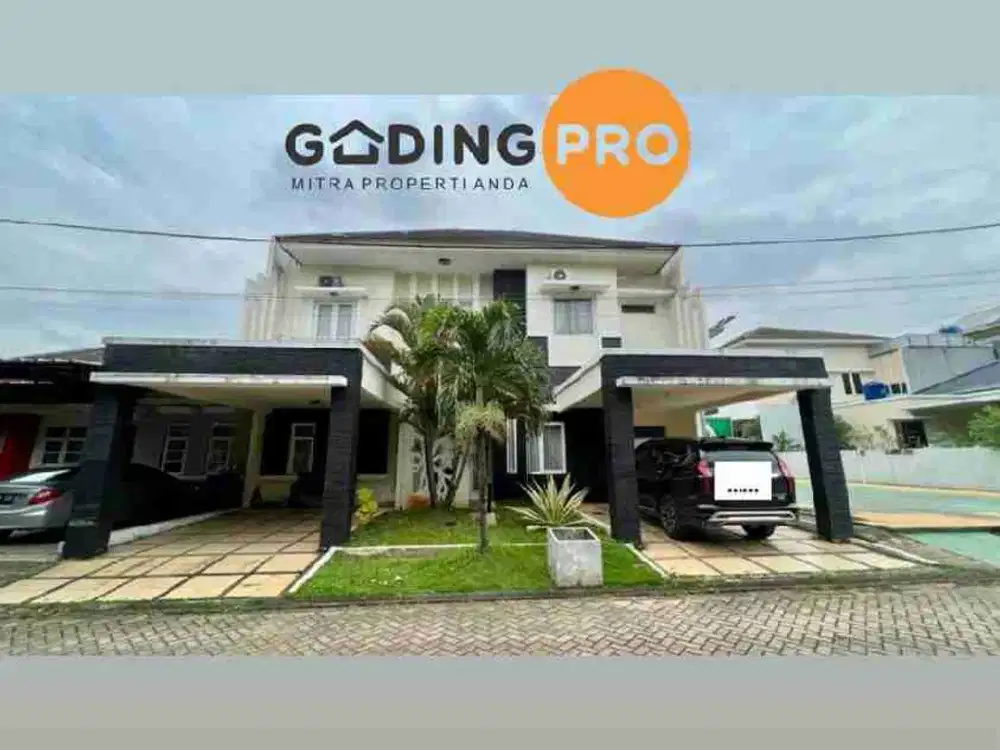 *Dijual Rumah Cantik Dengan Kolam Renang Pribadi Full furnished 2 Lantai Siap Huni di Cibubur Country*