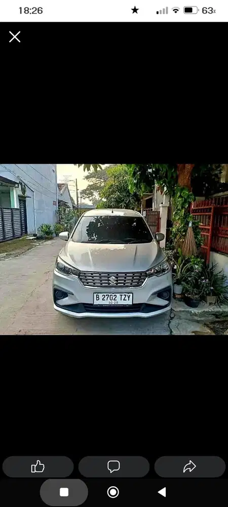 Suzuki Ertiga 2018 Bensin