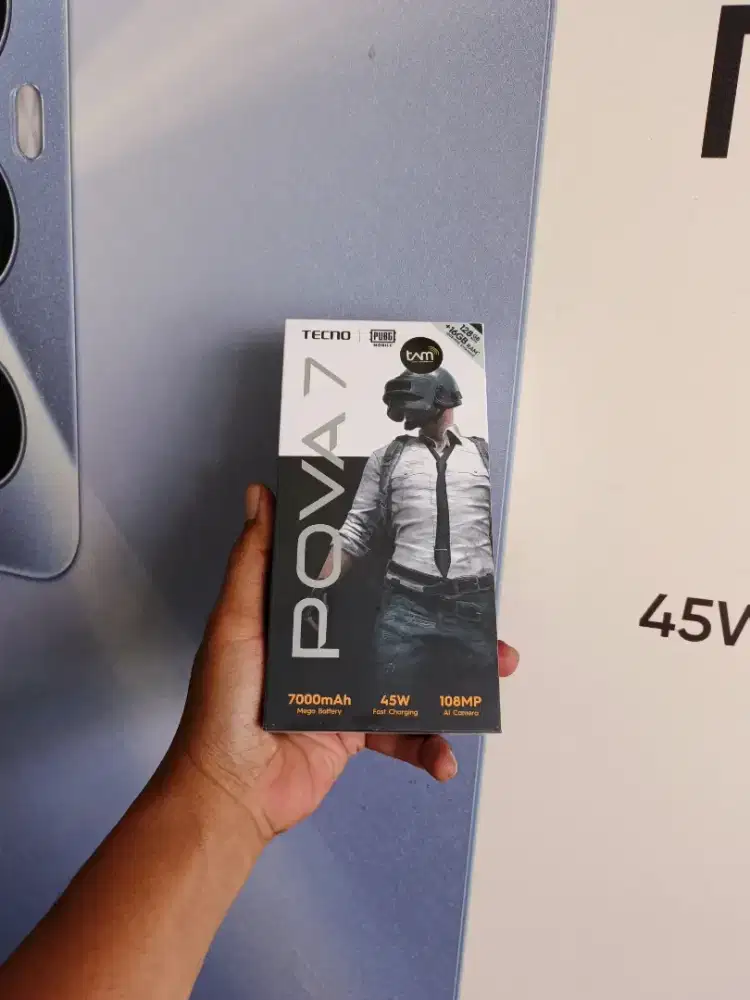 [ Fast respon WA ] Tecno Pova 7 8+8/128 Garansi resmi 13bln