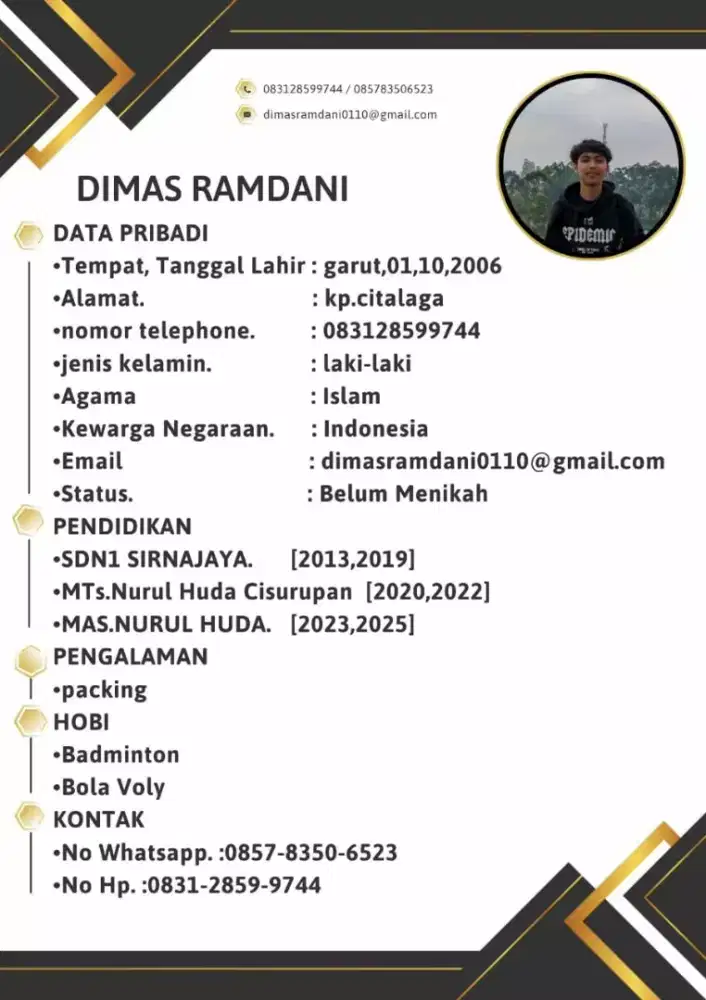 Kerja apa sajah asal ada mss