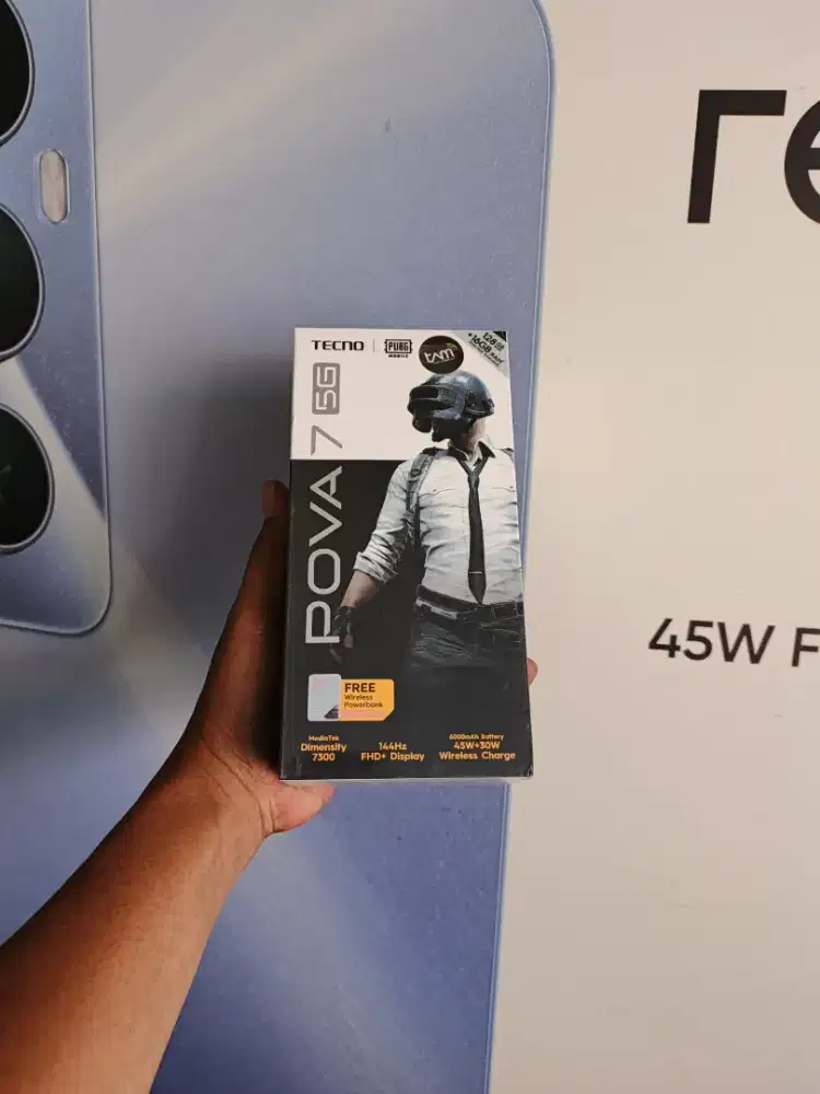 [ Fast respon WA ] Tecno Pova 7 5G 8+8/128 Garansi resmi 13bln