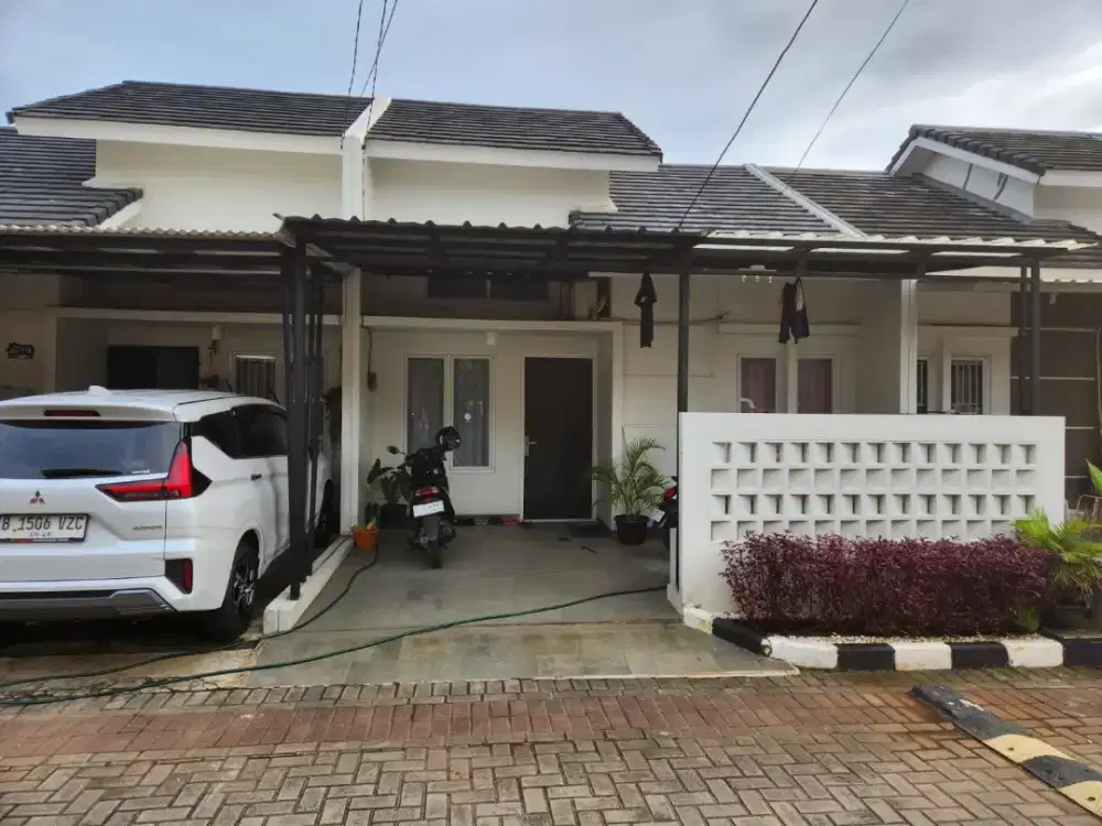 Dijual/Take over rumah di cluster sheryl cisauk