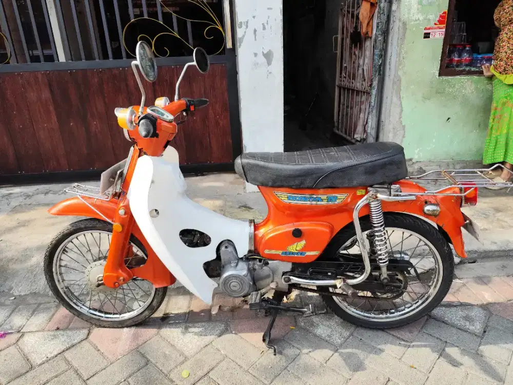 Honda c70 lengkap mati basic