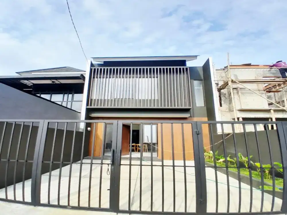 rumah minimalis modern, layout menarik kamar utama luas