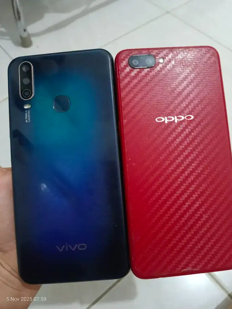 Oppo a3s & vivo y15
