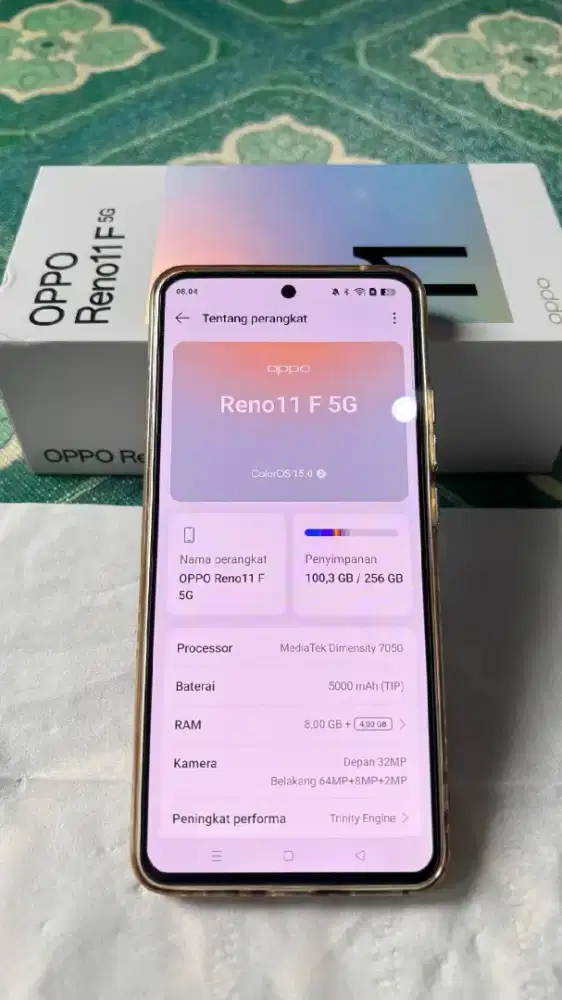 Hp Second Oppo Reno 11F 5G