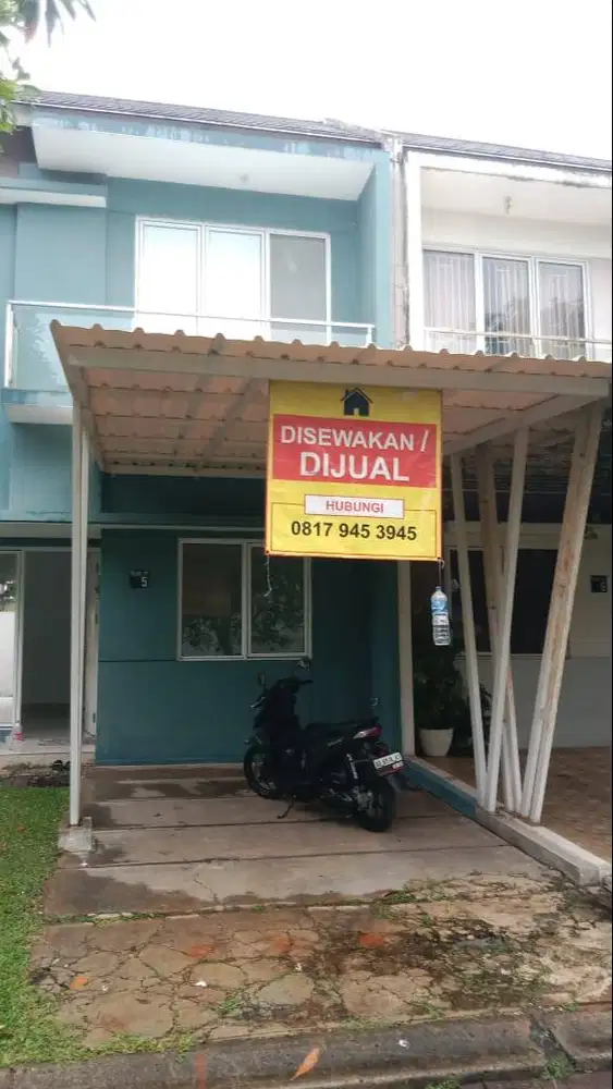 Disewakan Rumah di Serpong Lagoon Cluster Aquatic | Lok. Strategis
