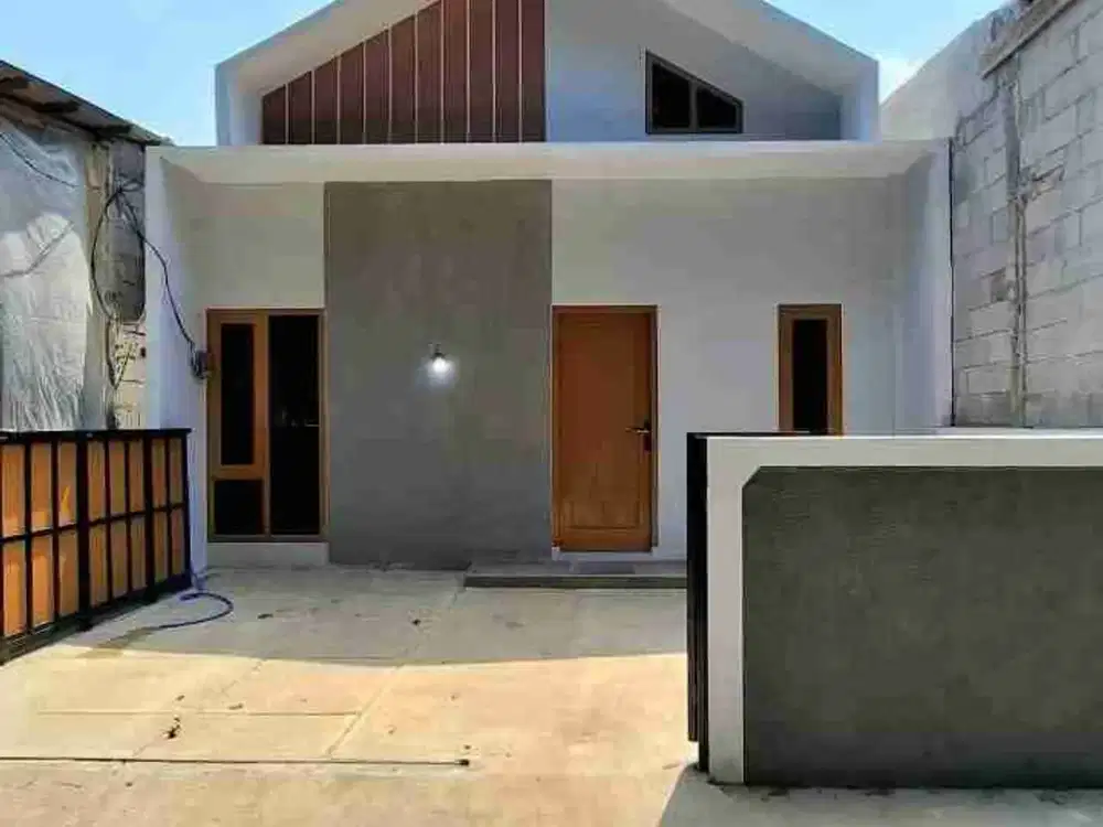 Rumah 1 lantai, termurah di mustika jaya, siap huni. bebas banjir