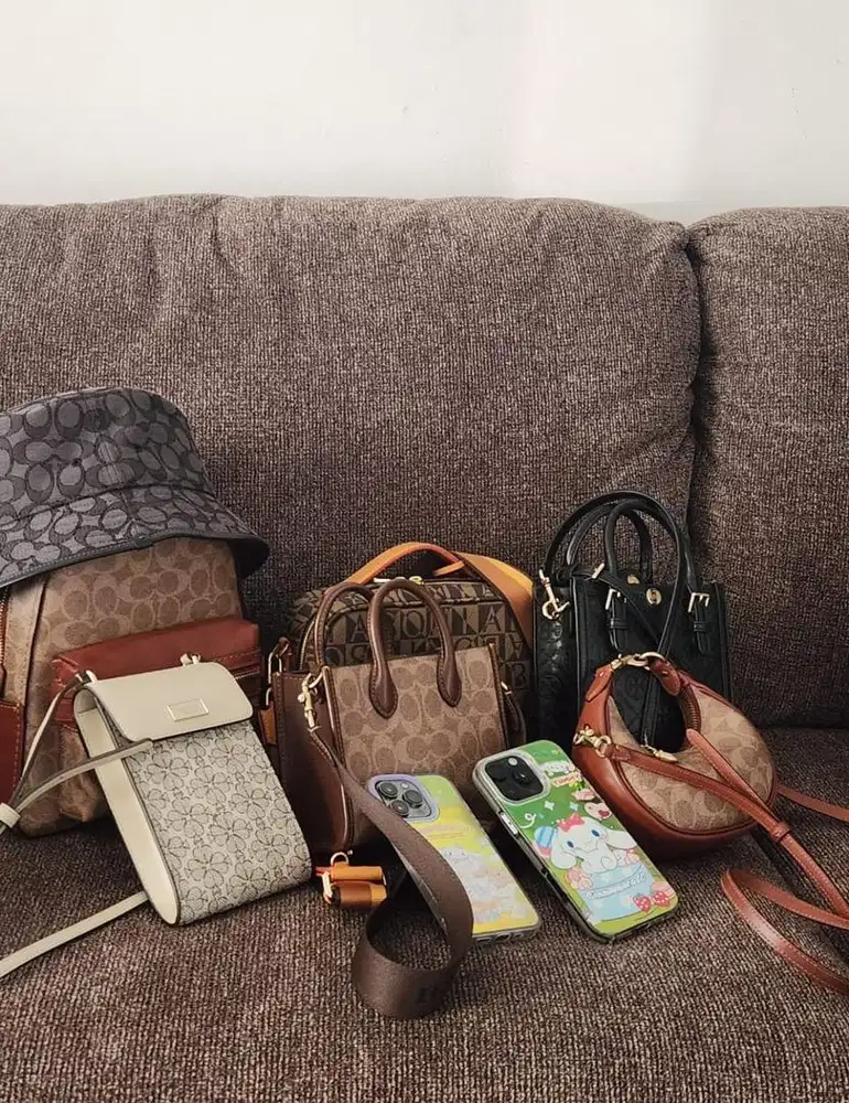 Tas Branded Ori Coach,ToryBurch,KateSpade,Bonia