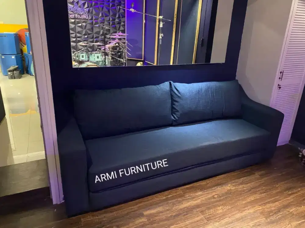 Sofa bed reklening/sofa bed/sofa multifungsi/sofa keluarga/sofa murah