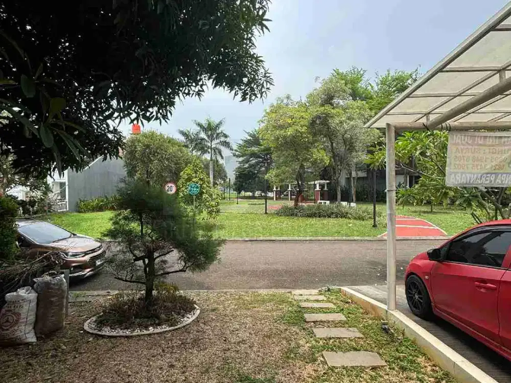 Rumah di Alam Sutera lokasi strategis di boulevard siap huni asri tenang nyaman aman.