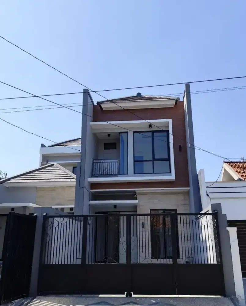 Rungkut Asri‼️Jual Rumah Baru bisa KPR Dekat Merr,Tol,UPN