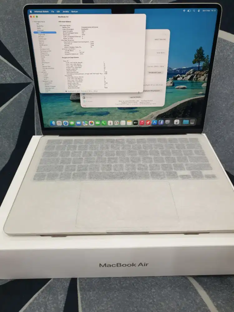 MACKBOOK AIR M4 2025 16/256GB LIKE NEW RESMI