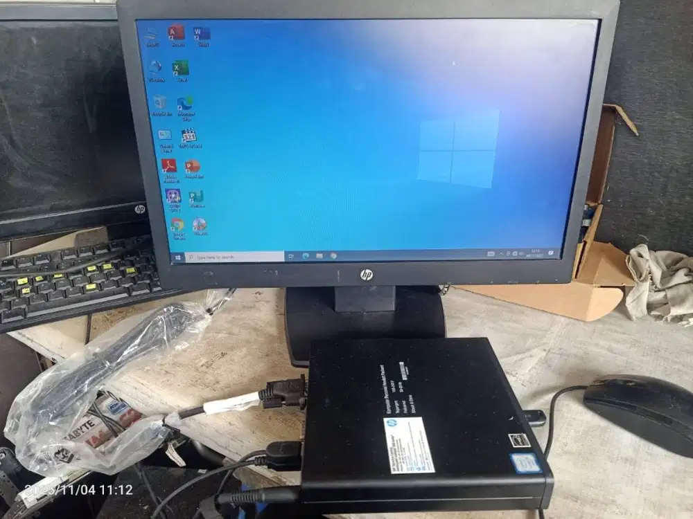 PC Mini Core i5 RAM 4 GB HD 500 GB Paketan dengan monitor 19 inch