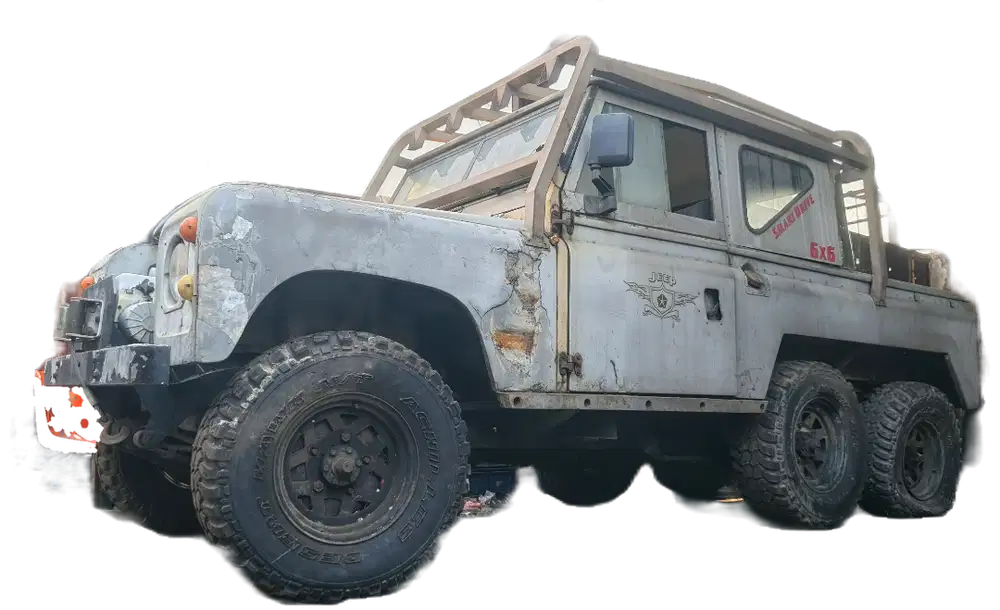 LAND ROVER DOBEL CABIN  6X6