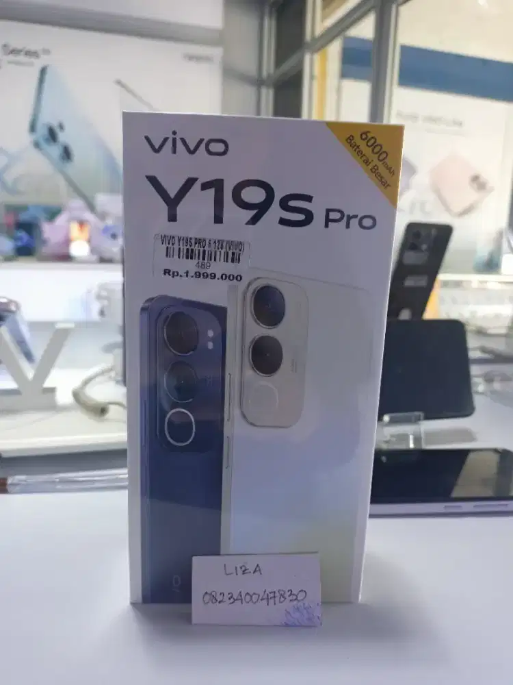 VIVO Y19S PRO 12/128 ATLANTIS DAHSYAT