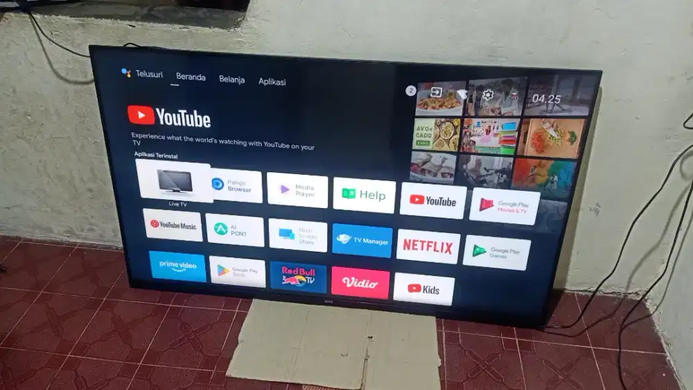 Tv LED changong 55 inch smrat digital