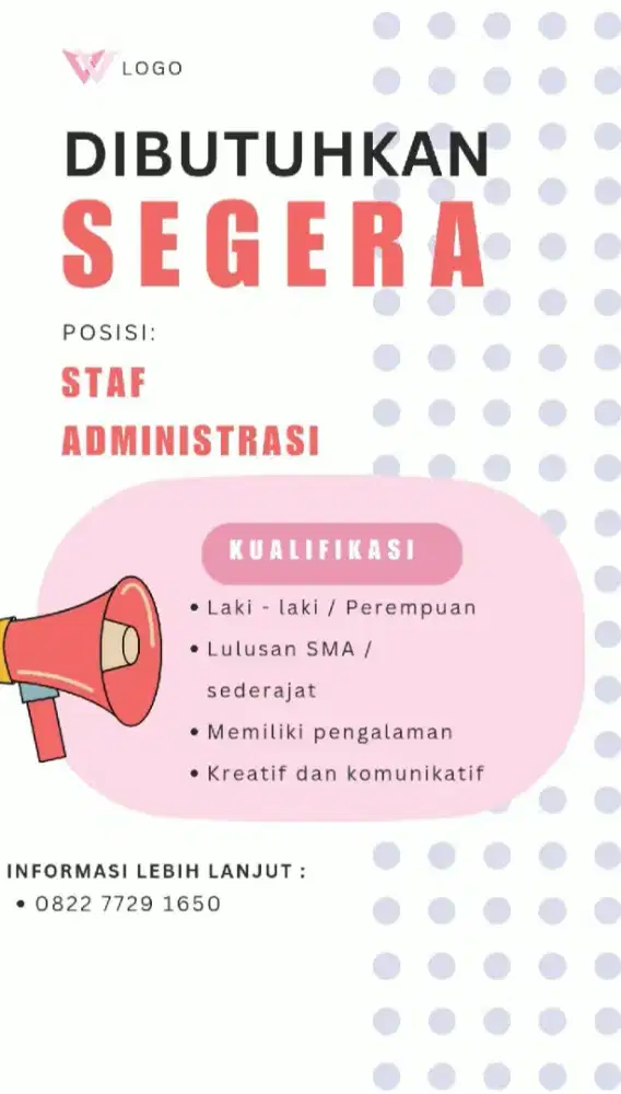 dibuka lowongan kerja