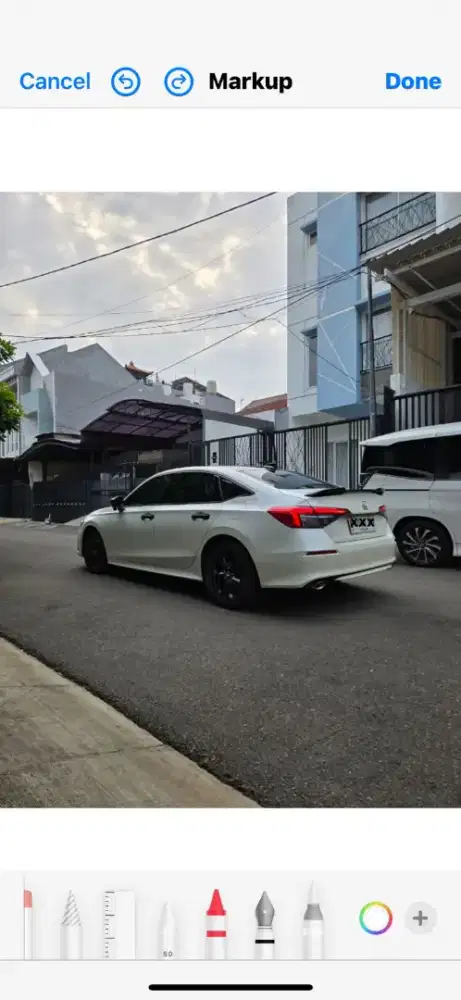 Civic RS 1.5 Turbo Putih Cash Price