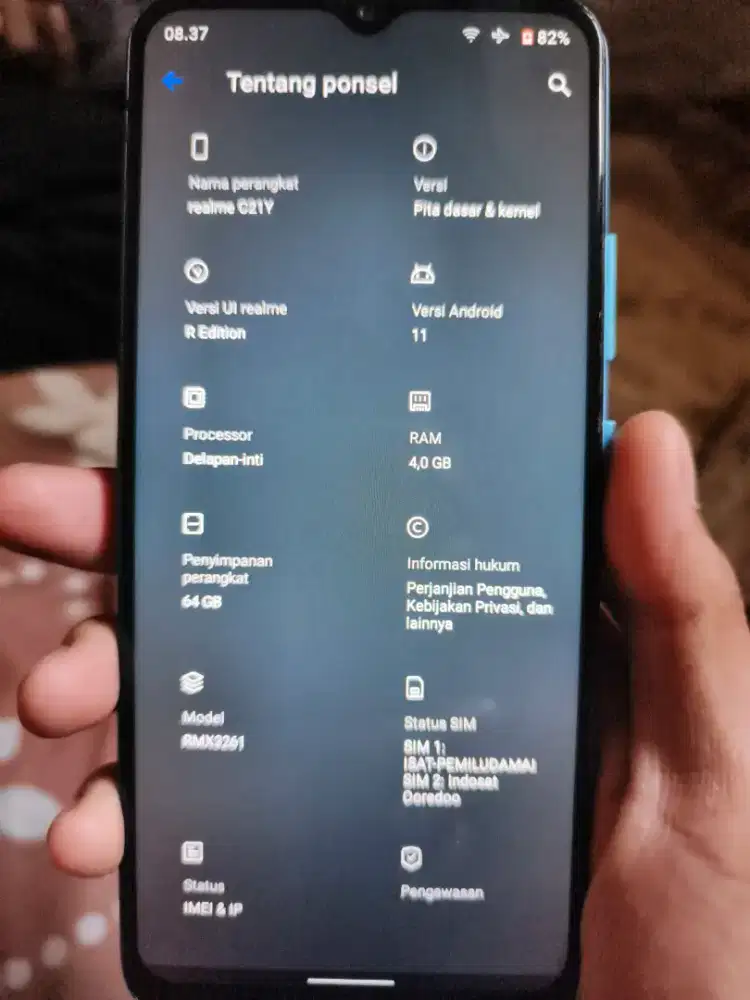 HP REALME C21Y RAM 4/64