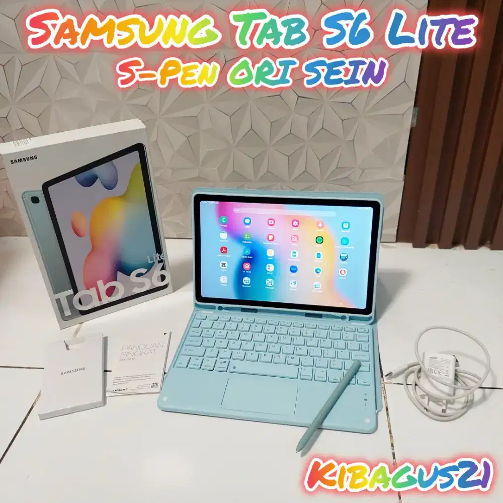 Samsung Galaxy Tablet S6 Lite with S-pen ORI Mulus like new