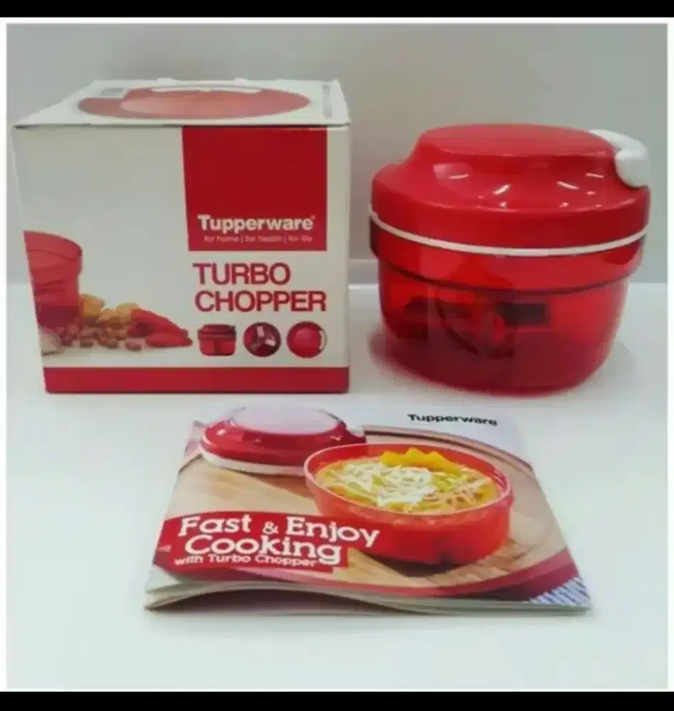 Turbo chopper tupperware , Alat pencacah bumbu