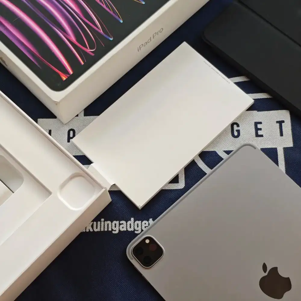 Ipad Pro M2 128Gb Grey Fullset Original Mulus No Minus Siap Pakai