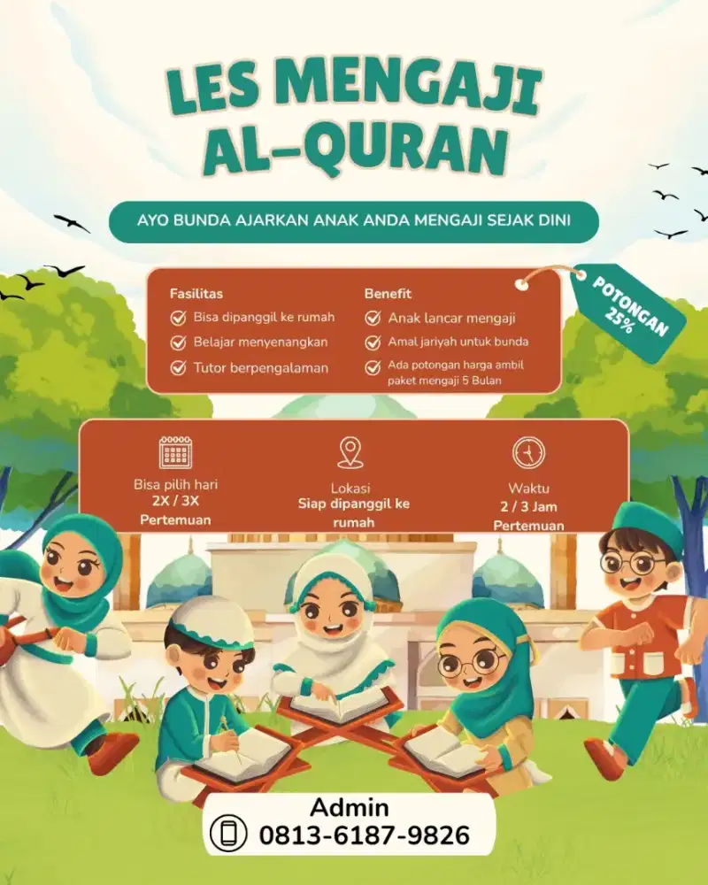 Bimbel Privat dan Mengaji