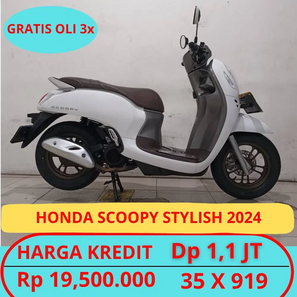 Honda Scoopy Stylish 2024 Promo Spesial