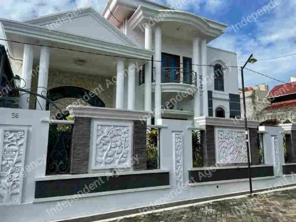 rumah mewah +ples kolam renang tembalang, dekat undip