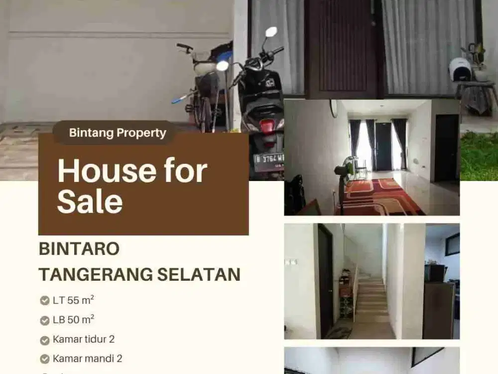 Jual Rumah Siap Huni Bintaro Tangsel