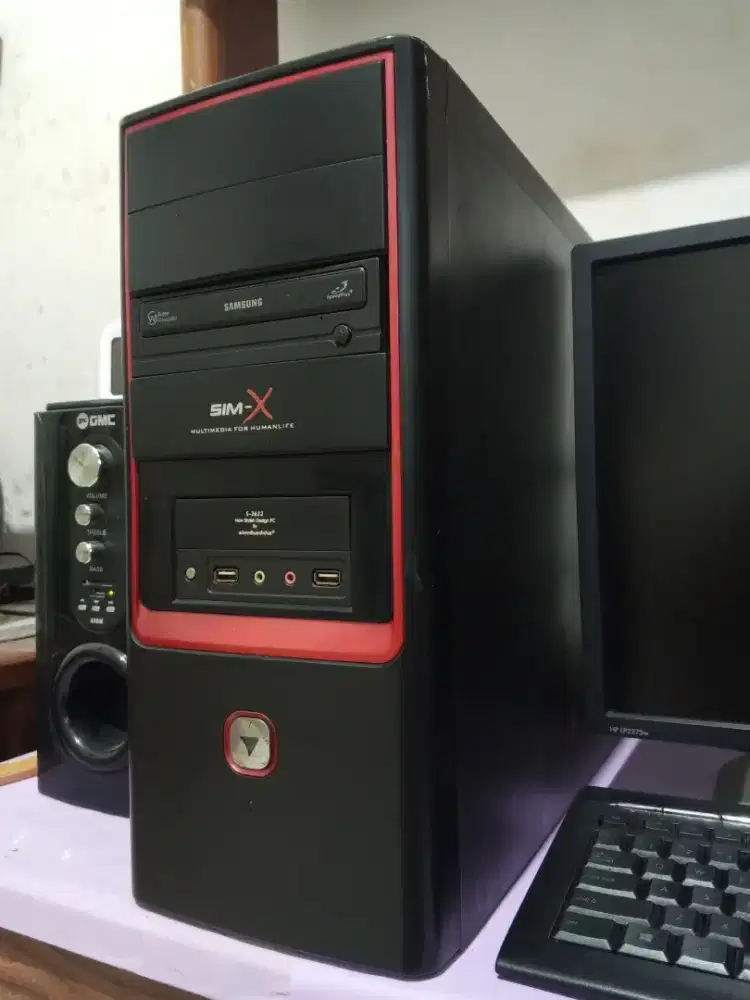 Pc cpu intel core i5 + ssd + ram 8gb (cpu only)