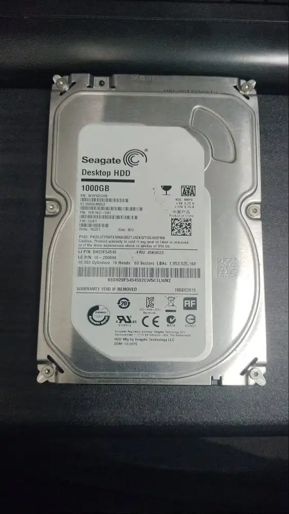 HARD DISK HDD SEAGATE 1 TB