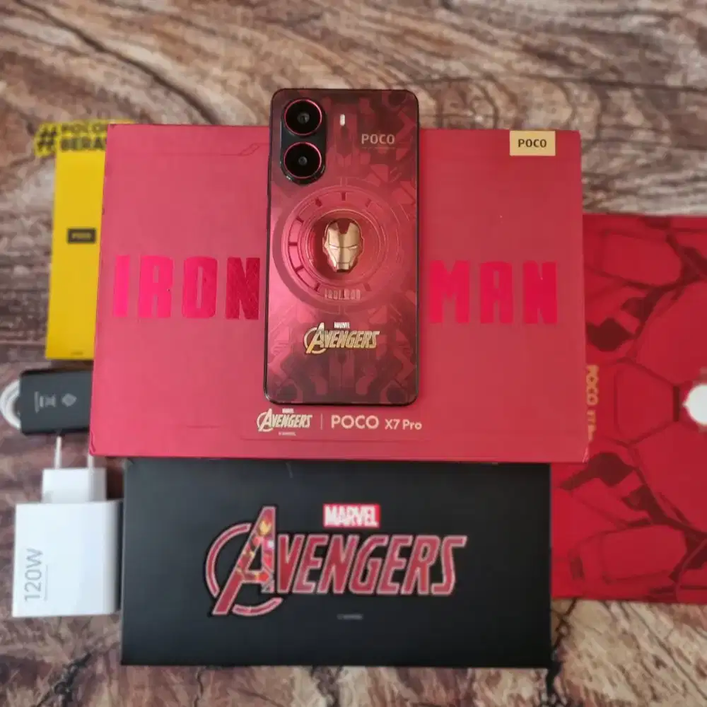 Poco X7 Pro 5G 12/512gb IRON MAN Fulset Original