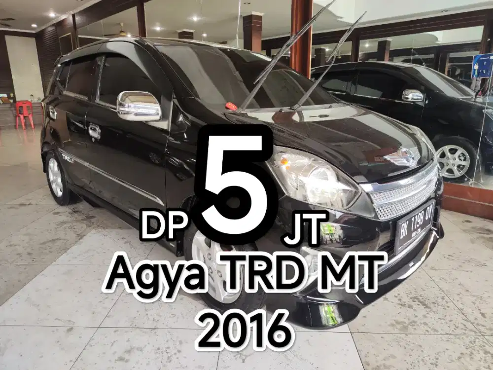 Agya TRD MT 2016 Hitam 2017 Brio 2015