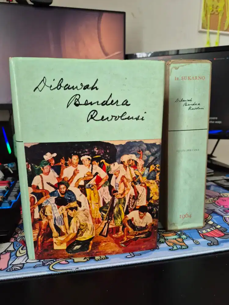 Buku Sejarah Original Ir Soekarno Dibawah Bendera Revolusi 1964