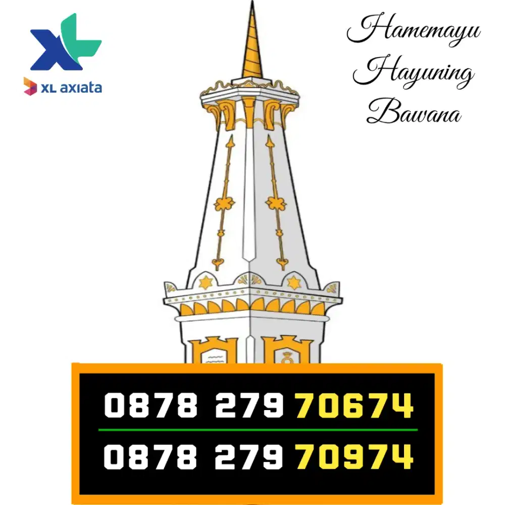 Nomor Cantik XL JOGJA Kartu Perdana XL Reguler