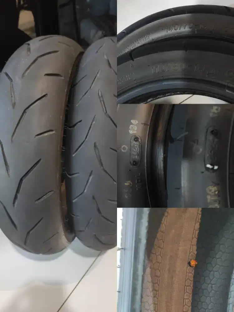 Ban Sepasang IRC SCT 005 140/70-14 dan 110/80-14 Copotan Aerox Xmax