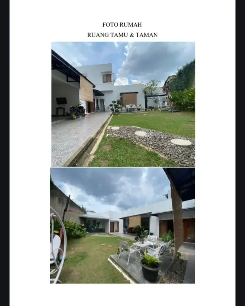 Dijual Cepat Rumah Tropis Modern