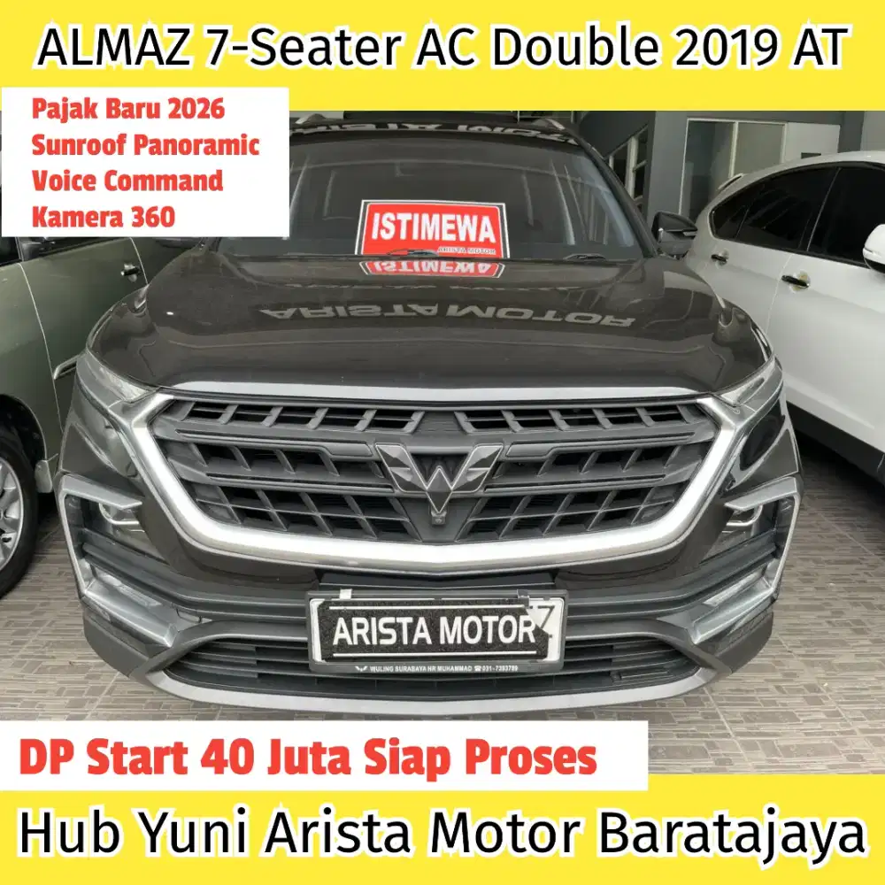 ALMAZ Exclusive 7-Seater 2019 Matic PjkBaru ACdouble Siap PakaiTerawat