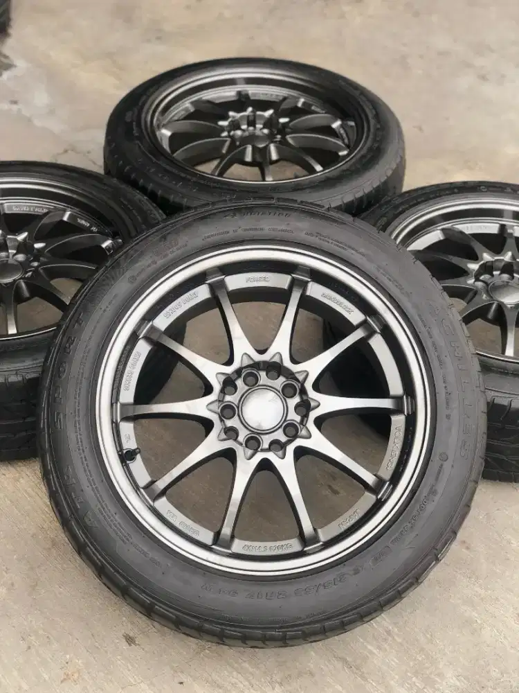 VELG CE28 R17 LEBAR 8, ET 38 GUNMETAL