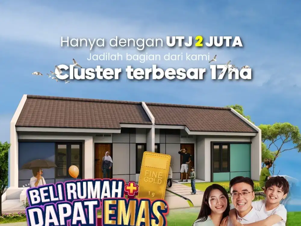 Rumah subsidi di Maja, siap huni