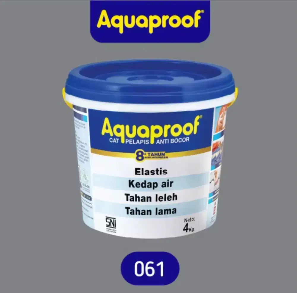 Aquaproof 4kg Abu abu