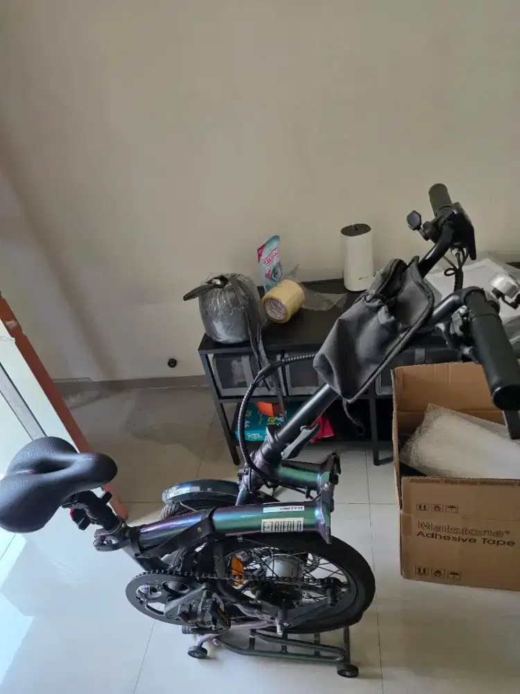 Dijual Sepeda Lipat Listrik United E-Trifold