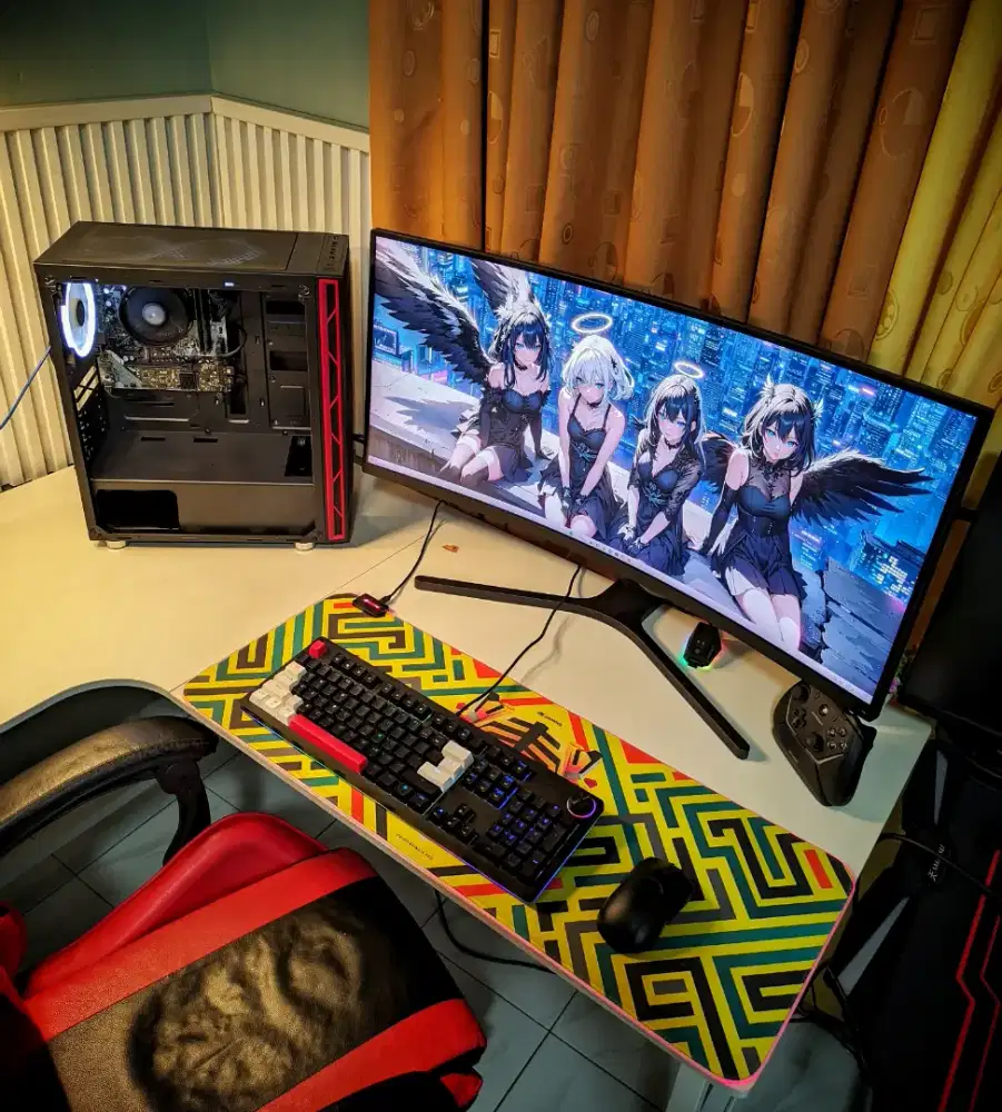 pc gaming low bugdet ryzen 3200g (vega 8) / ram 16gb / ssd / hdd